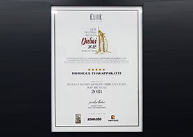 Indias Fastest Growing Biriyani Chain Elite Awards Dubai