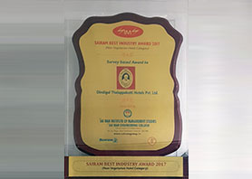 Sriram Best Industry Award for Non Veg Hotel